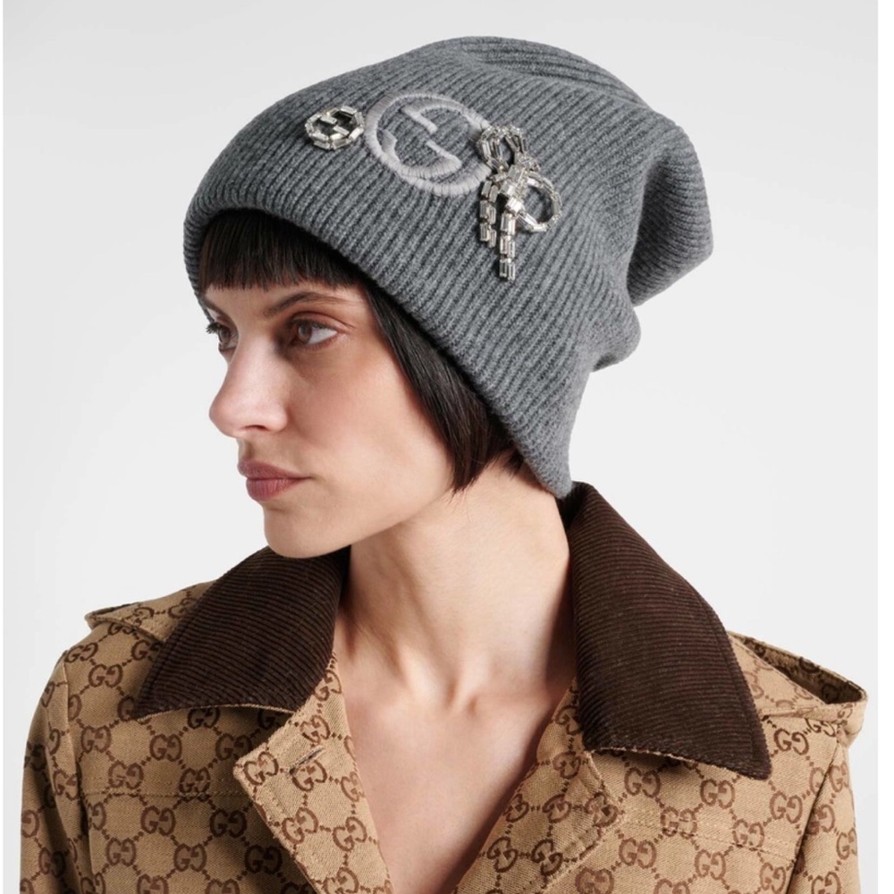 Gucci Interlocking G wool beanie - Picture 4 of 4